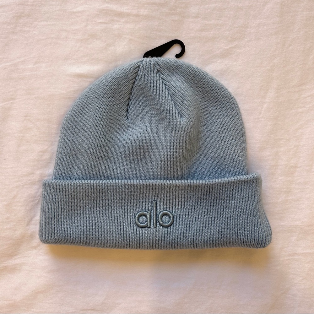 Alo Light Blue Beanie